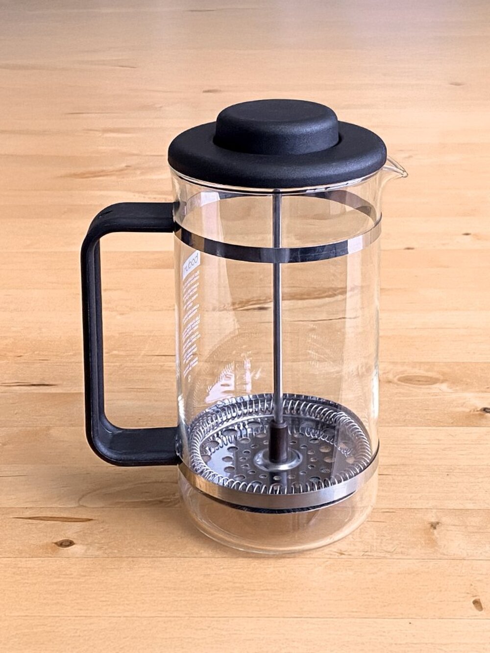 Vintage Classic Bodum Bistro 8-cup French Press Coffee Maker Matte Black